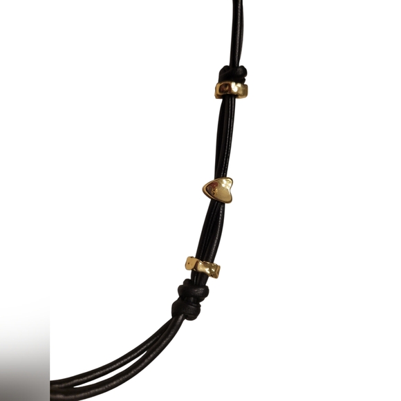 Gemelli Gold  Heart Pendant Necklace NWT - Picture 3 of 6